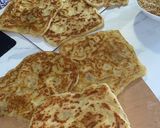 Une image de l'étape 1 de Msemen (crêpe orientale).