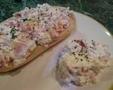 Túrós -sonkás szendvicskrém (saláta) recept fázis 7 fotója