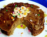 A picture of step 11 of Sattu-Jaggery Pancake (5 layers).