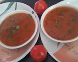 A picture of step 12 of Tomato shorba.