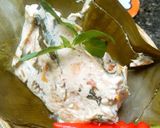 Foto langkah ke 5 dari resep Pepes Tahu Jamur Tiram.