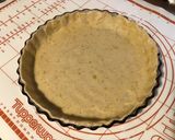 Une image de l'étape 5 de Tarte aux coings,vanille et amandes (pâte brisée aux coings et lait).