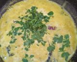 A picture of step 5 of Nawabi Dal/ Sultani Dal.