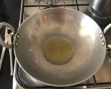 A picture of step 2 of Sabudana khichdi.
