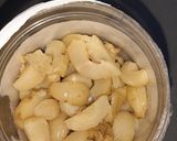 A picture of step 4 of Amla Candy or gooseberry candy.