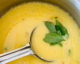 A picture of step 3 of Fajeto (Mango pulp soup).