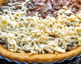 Foto del paso 4 de la receta: QUICHÉ De🌰Cebollas y Mozzarella🧀...!