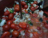 Foto del paso 1 de la receta: Espagueti a la mexicana ranchero con pollo las correa de San Diego. México