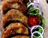 A picture of step 1 of Chicken cheese potato cutlut.