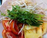 Hình bước làm 2 của món Cá cơm than nấu canh thơm cà