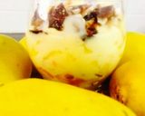 A picture of step 5 of Mango Custard.