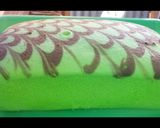 Foto langkah ke 8 dari resep Bolu pandan kukus bersisik.
