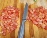 Foto del paso 1 de la receta Ensalada de salmón ahumado con aderezo de alcaparras