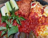 Foto langkah ke 7 dari resep Sambal Penyet telur Tempe.