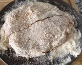Foto del paso 4 de la receta: Pincho de Cachopo de Piquillo y Brie en Pan de Coca