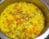 Vegetable khichadi with kadhi recipe step 2 photo