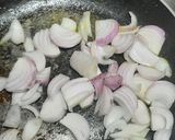 A picture of step 2 of Punjab aloo dum.