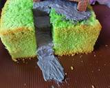 Cara Membuat Spinach Cake Park Cake 6