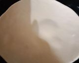 A picture of step 1 of Sattu paratha.