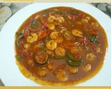 Foto langkah ke 10 dari resep Udang saus tiram pedas.