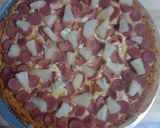 Foto del paso 14 de la receta: Pizza dos quesos hawaianesca