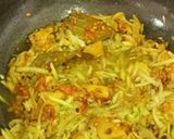 A picture of step 3 of Raw Papaya Ghonto Bengali Recipe.