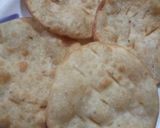A picture of step 2 of Papdi with cheese and pasta.