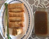 Foto langkah ke 5 dari resep Lumpia rebung goreng.