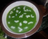 A picture of step 7 of पालक सूप.