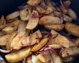 Une image de l'étape 1 de Burgers de mozzarella panées et ses potatoes cuites à l’air fryer.