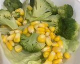 Foto langkah ke 3 dari resep Salad brokoli jagung.