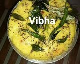 A picture of step 9 of Dhokla.