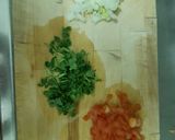 A picture of step 5 of Katori Chaat.
