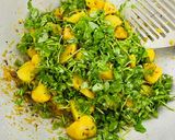 A picture of step 3 of Aloo Methi Sabji.