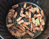 A picture of step 2 of Crispy Tofu and Pork.