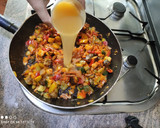 Foto del paso 4 de la receta: Arroz con verduras y bacon en 14 minutos