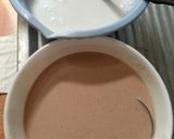 Foto langkah ke 2 dari resep Kue Lapis Tepung Beras Milo.