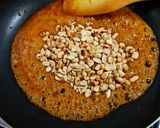 A picture of step 2 of Peanut chikki.