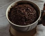 A picture of step 5 of Double Chocolate Muffin In A Mug | Easy Mug Recipe.