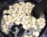 A picture of step 3 of Peanut butter chicken.