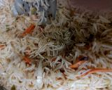 A picture of step 2 of Vegetable fried rice.