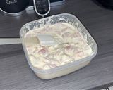 Őzgerincben sült szaftos csirkemell recept fázis 2 fotója