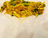 A picture of step 1 of Chicken spring roll wrappers.