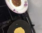 A picture of step 6 of Tawa oats pancake.
