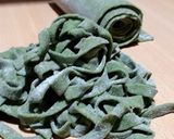 A picture of step 7 of Homemade Pasta with Swiss Chard.