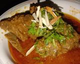 A picture of step 9 of Badami Qorma (mutton) 🍲🍲🍲.