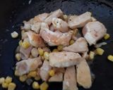 A picture of step 1 of My Sweet Chilli Chicken & Mushroom Enchilada. 😀.