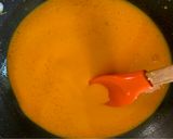A picture of step 2 of Orange halwa.