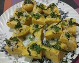 A picture of step 10 of Khaman Dhokla.