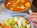 Sopa de res guisada